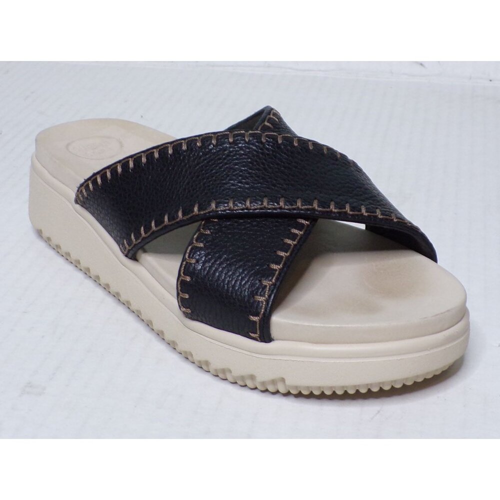 PAUL GREEN Rivers Slides Sandal Shoes 8.5 Black - Picture 10 of 12